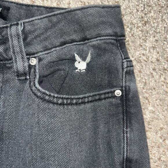 Playboy By PacSun Black Boyfriend Jeans Size 25 - Picture 5 of 11